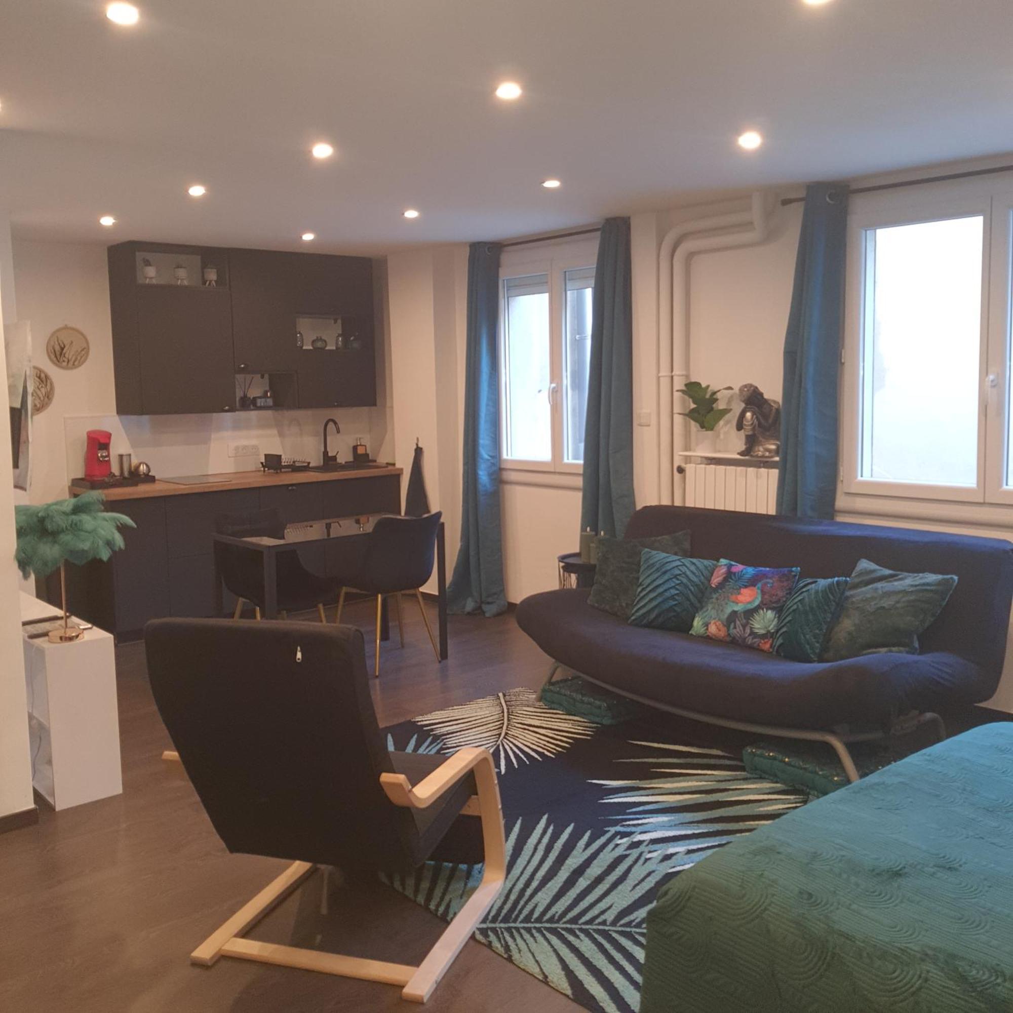 Loft Spacieux-2 Min De La Plage Марсель Экстерьер фото