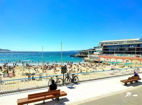 Loft Spacieux-2 Min De La Plage Марсель Экстерьер фото